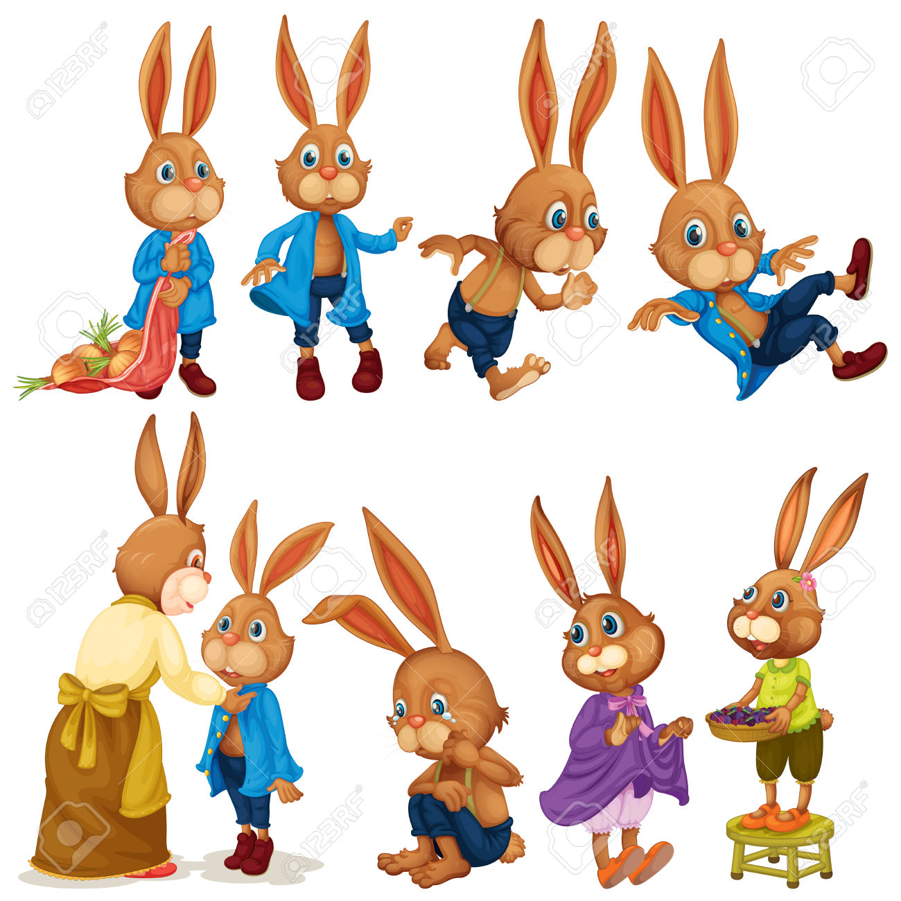 Peter Rabbit Clipart at GetDrawings | Free download