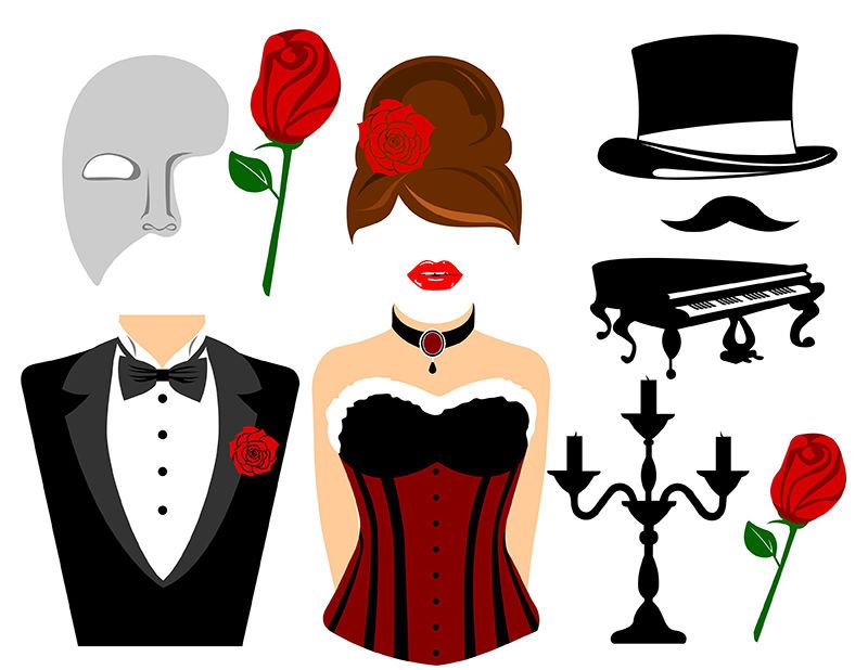 tosca opera clip art