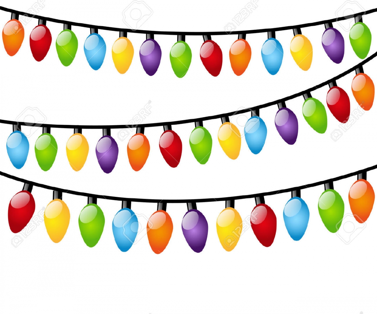 1200x1000 Christmas Lights Clipart Hanging Light String Free Broadway