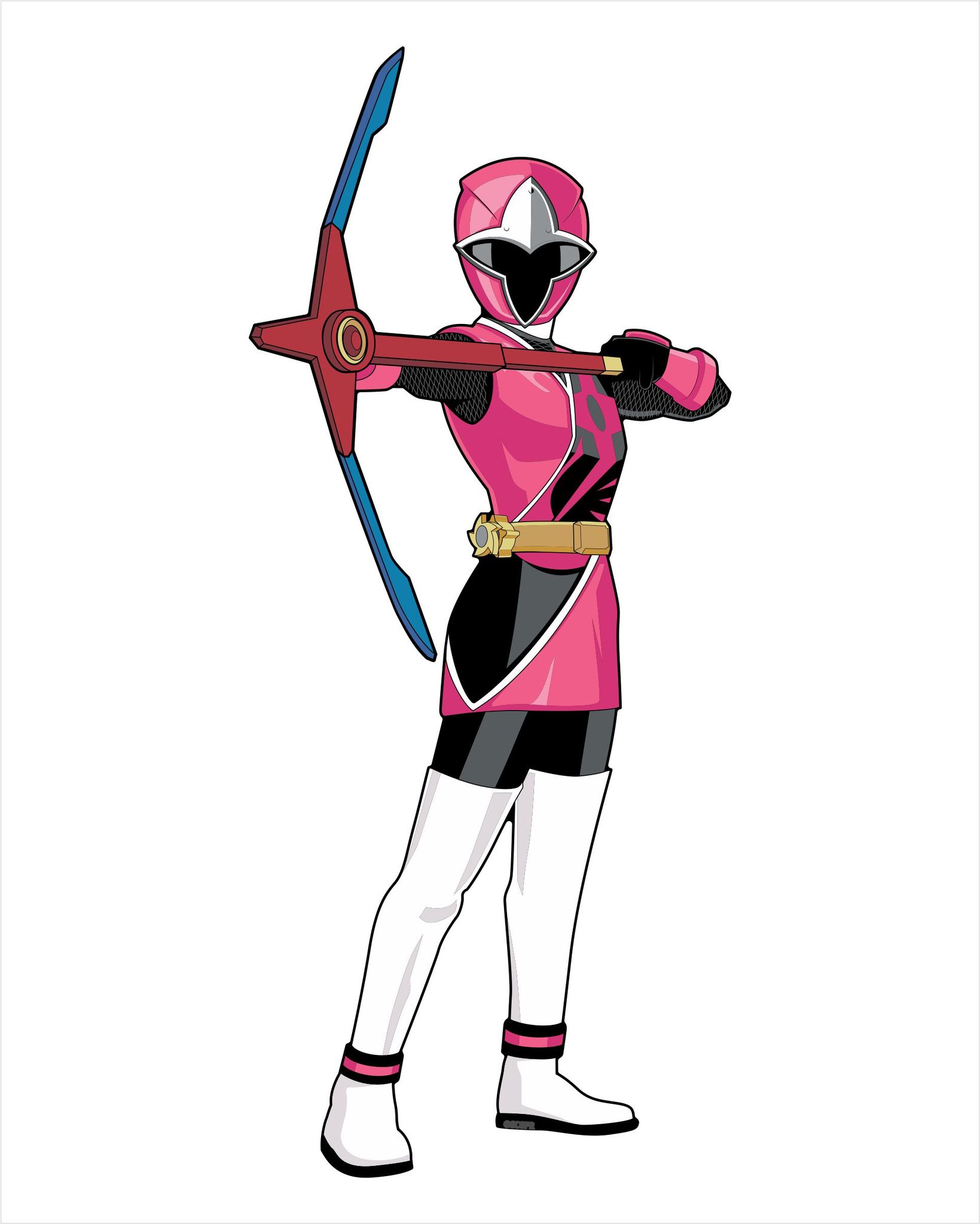 1639x2048 Power Rangers Ninja Steel Pink Ranger Wall Decal Decalcomania.