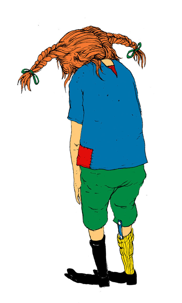 Pippi Longstocking Clipart At Getdrawings Free Download 