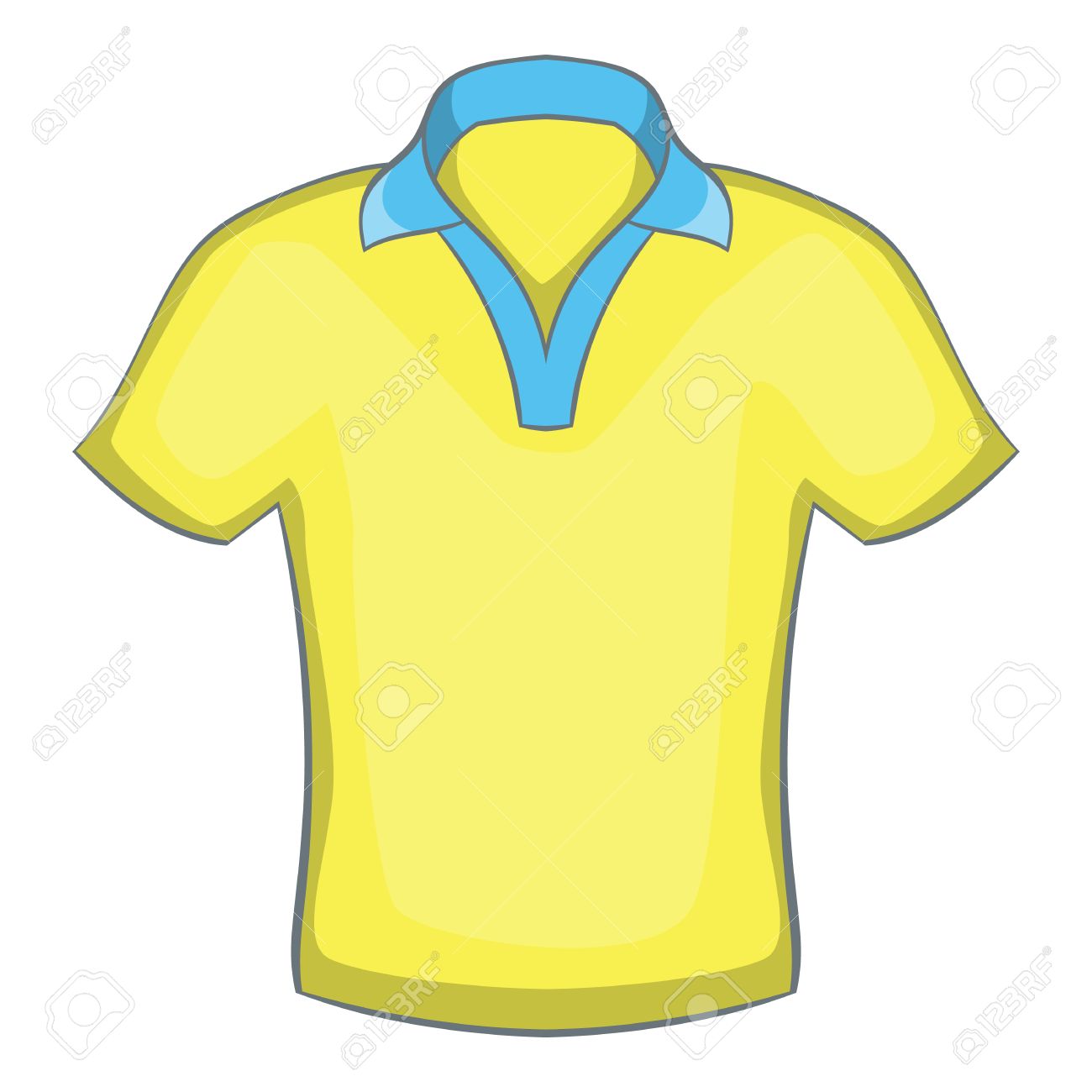 polo shirt clipart