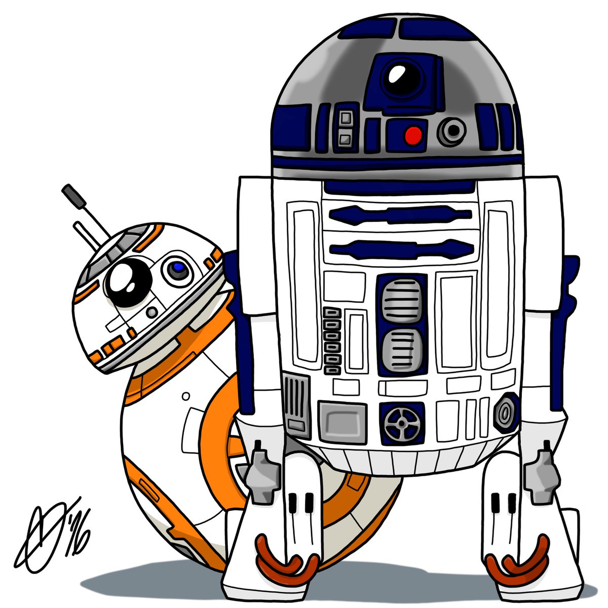 R2d2 Clipart at GetDrawings | Free download