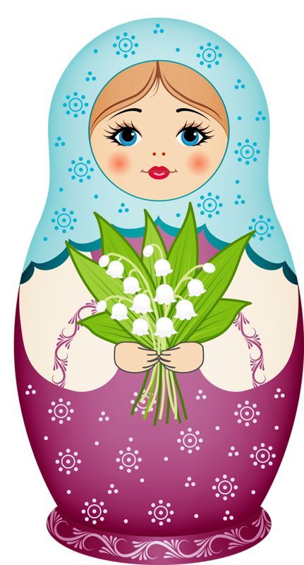 nesting dolls cartoon