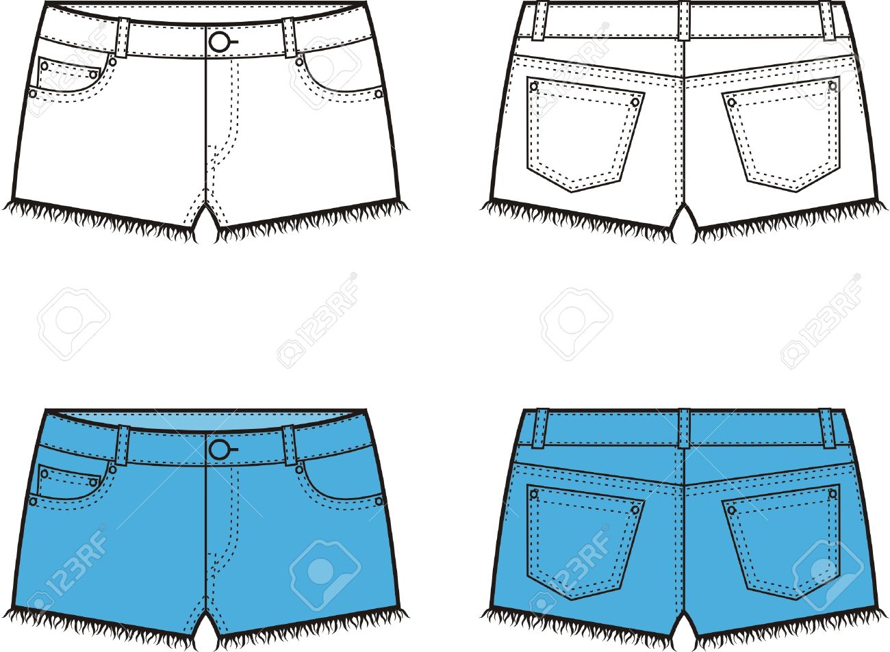 Shorts Clipart At Getdrawings 