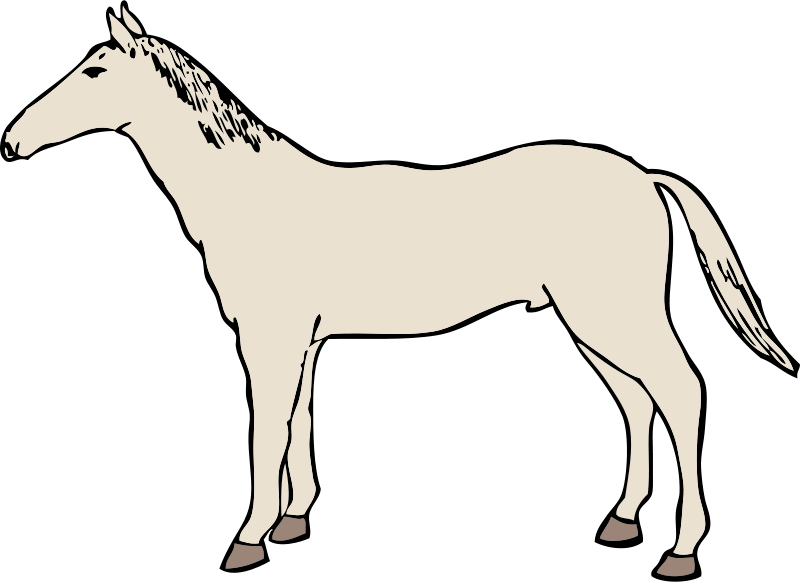 Simple Horse Clipart At Getdrawings 