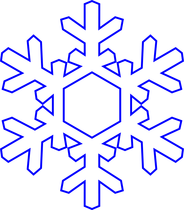 FREE Snowflake Clipart 1