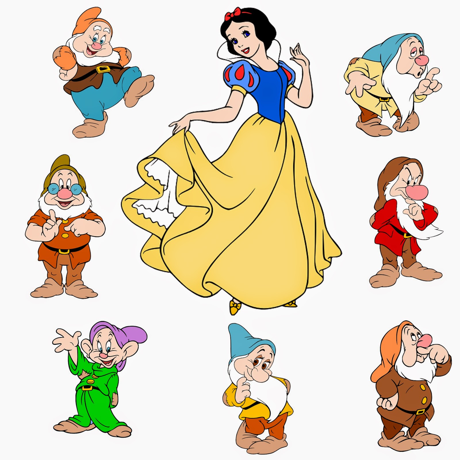 Snow White And The Seven Dwarfs Clipart at GetDrawings | Free download