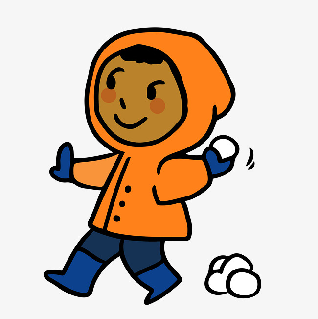 Snowball Fight Clipart - udesign2008