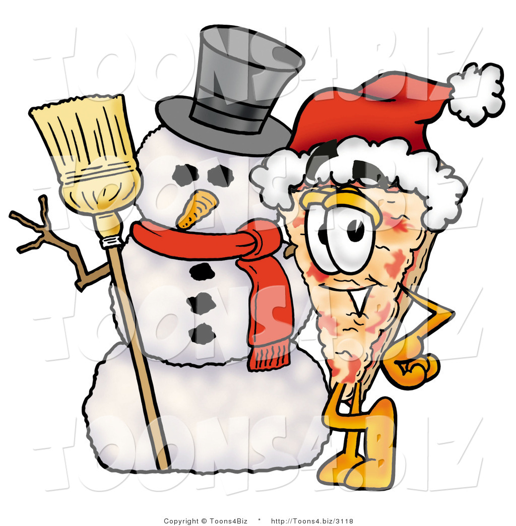 1024x1044 Snowman clipart pizza