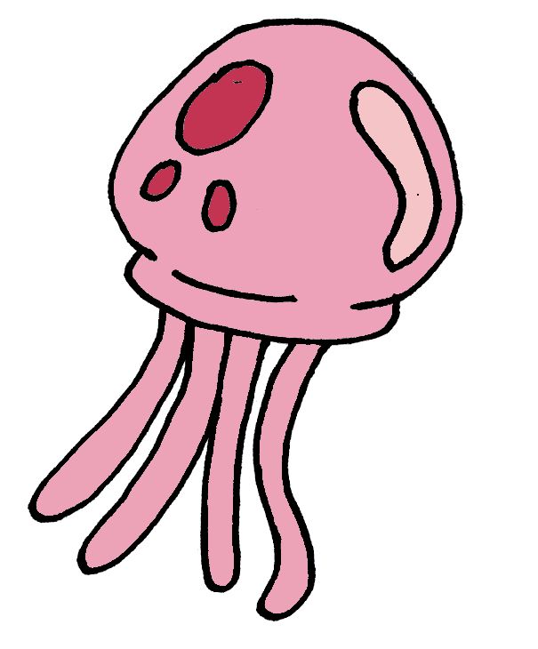 Spongebob Jellyfish Clipart at GetDrawings Free download