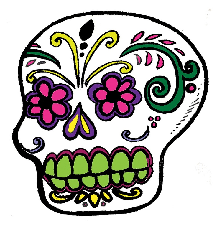 Sugar Skull Clipart At GetDrawings | Free Download