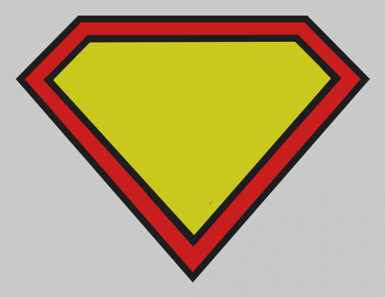 Superman Symbol Clipart At GetDrawings | Free Download