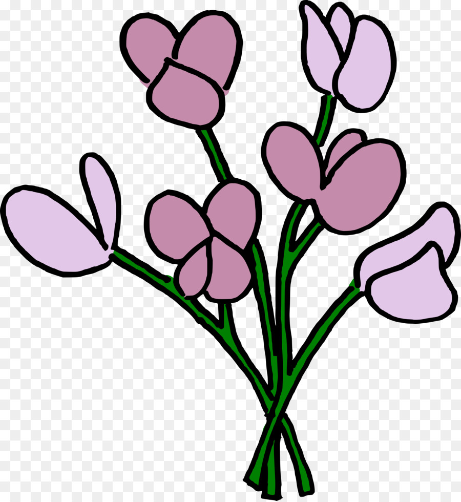 Sweet Pea Clipart at GetDrawings | Free download