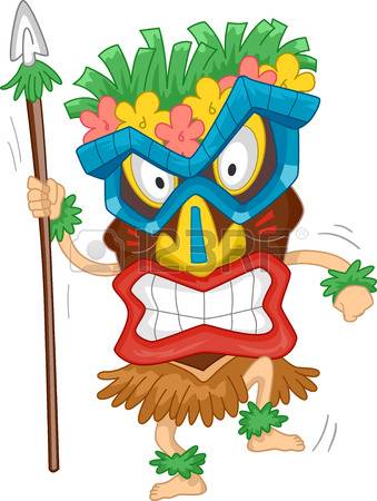 Tiki Head Clipart At Getdrawings 