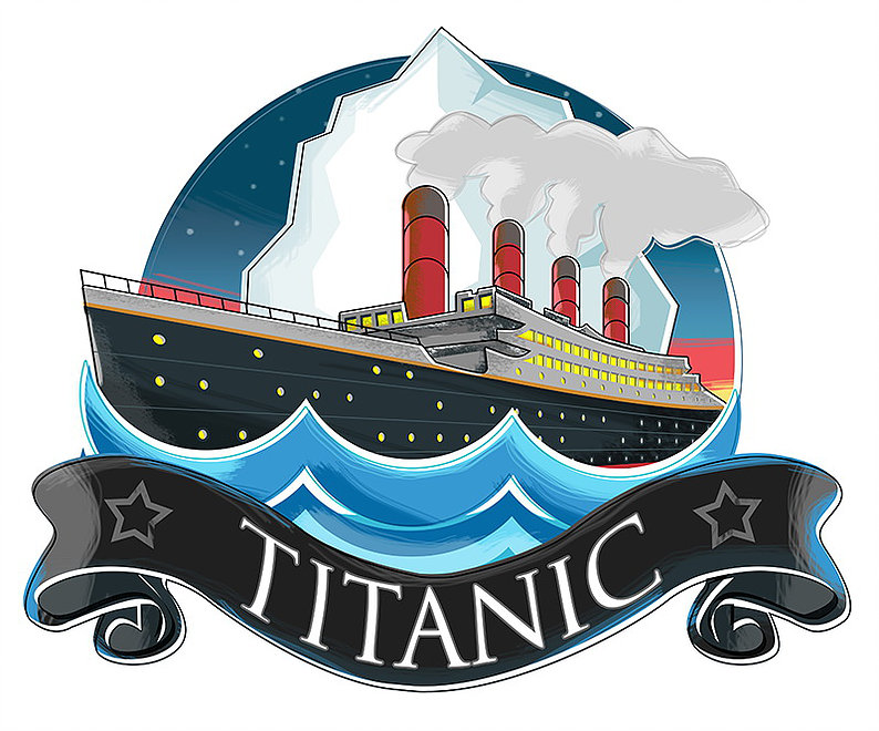 32. Found. clipart images for 'Titanic'. 