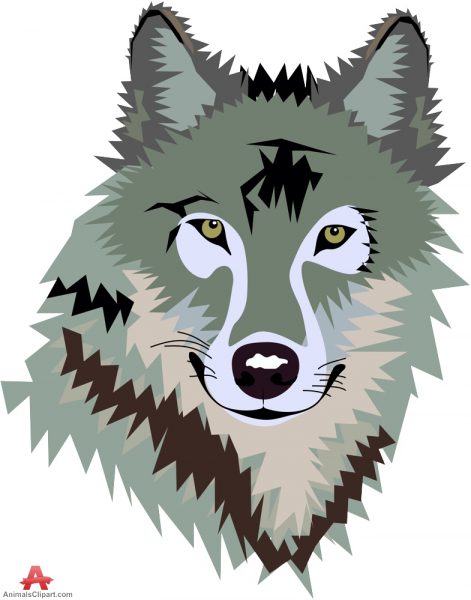 Wolf Head Clipart at GetDrawings | Free download