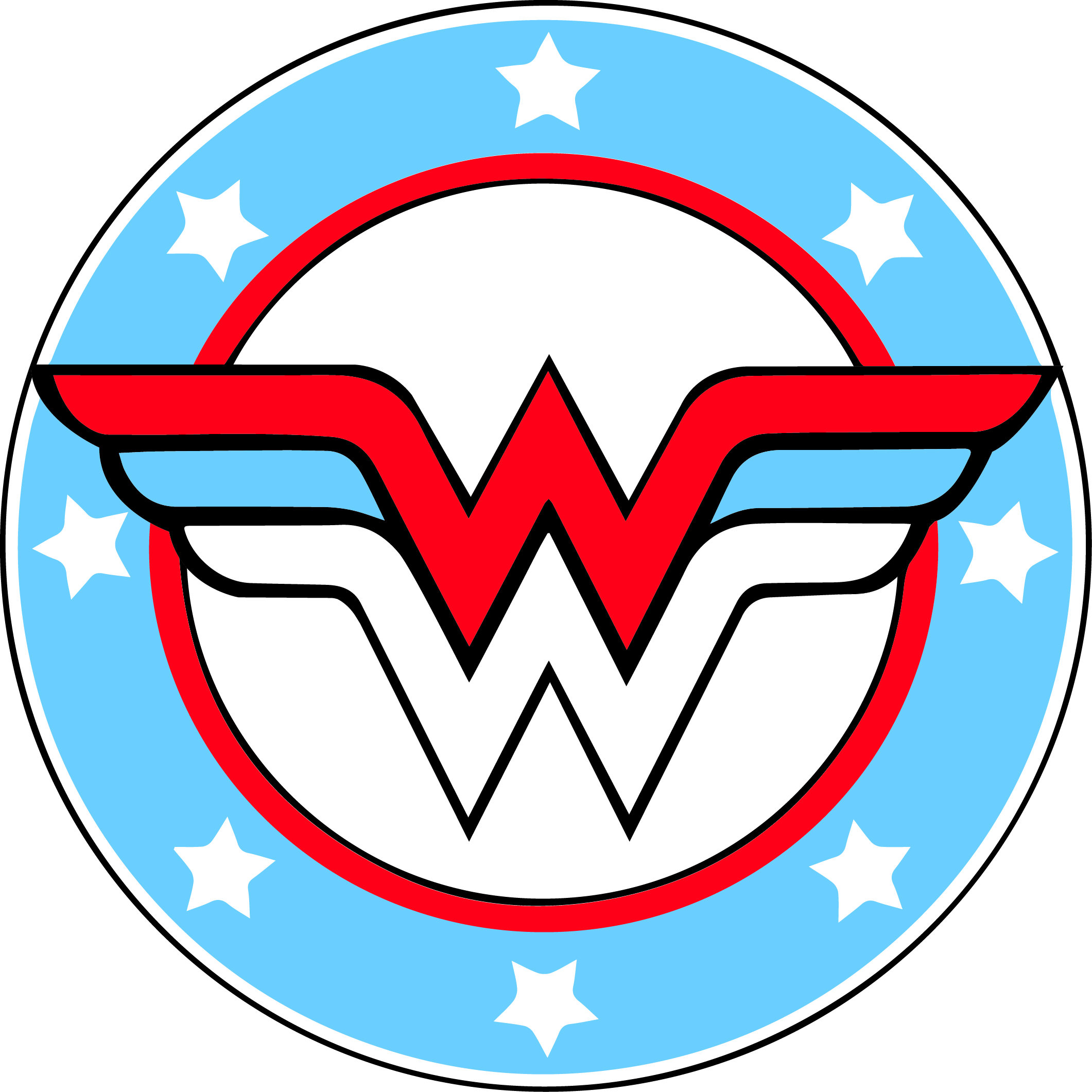 Wonder Woman Logo Clipart at GetDrawings Free download