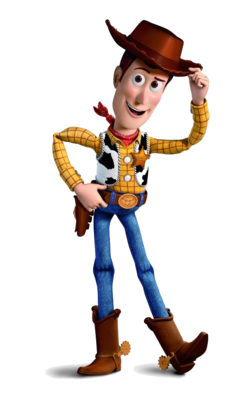 animated woody from toy story