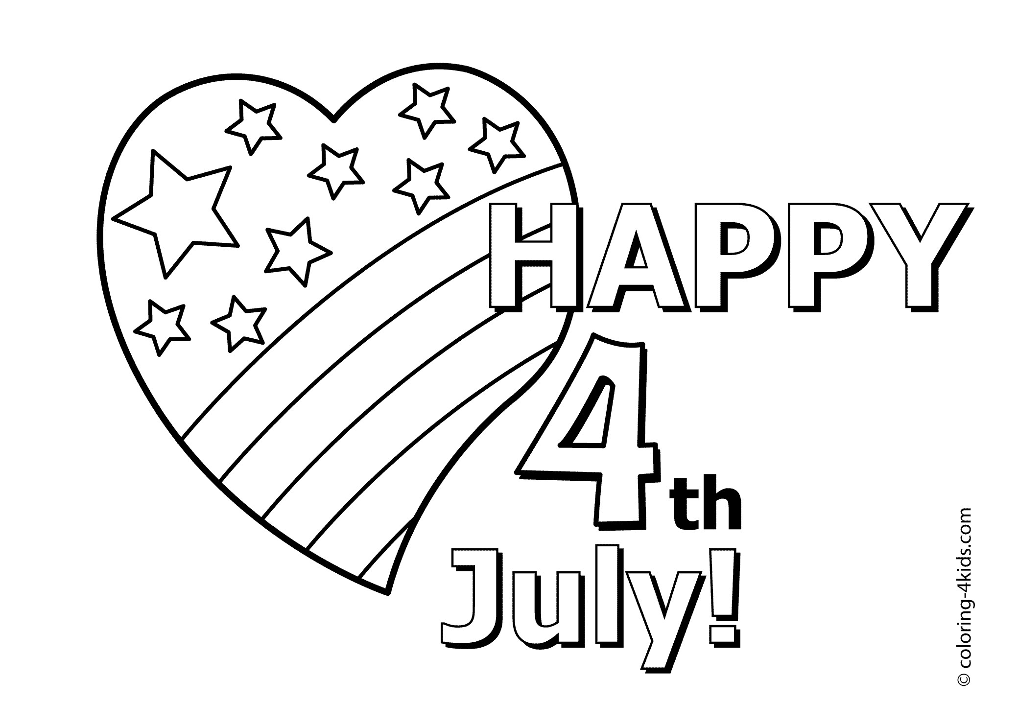 4th Of July Clipart For Kids at GetDrawings Free download