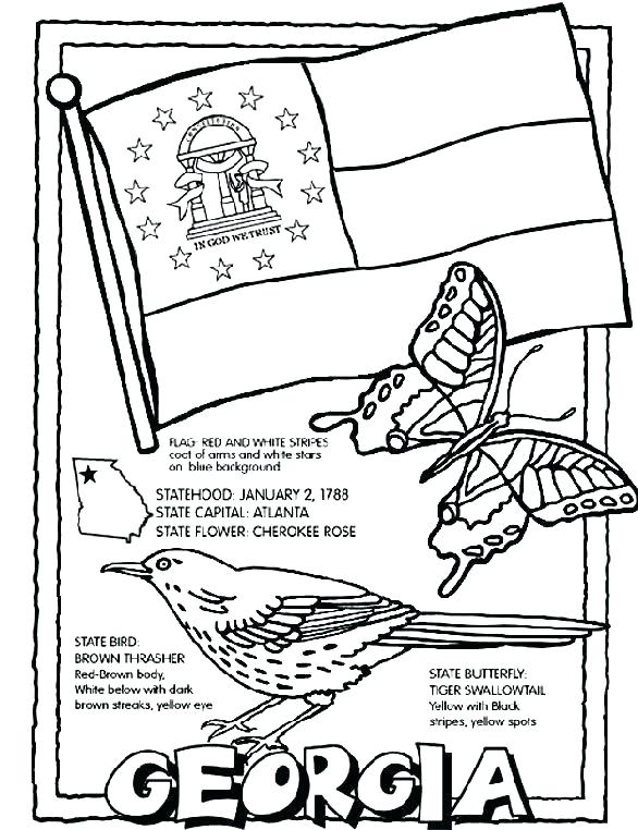 50 States Coloring Pages at GetDrawings | Free download