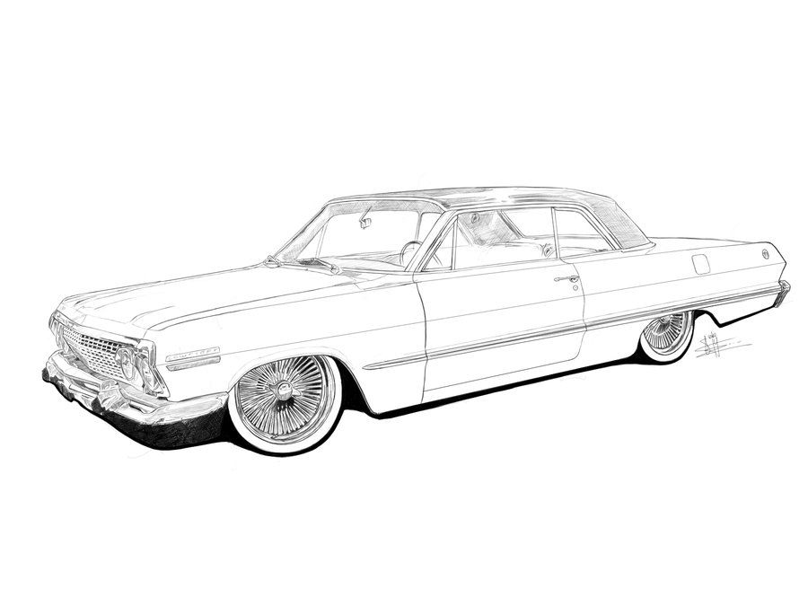 64 Impala Coloring Pages at GetDrawings | Free download