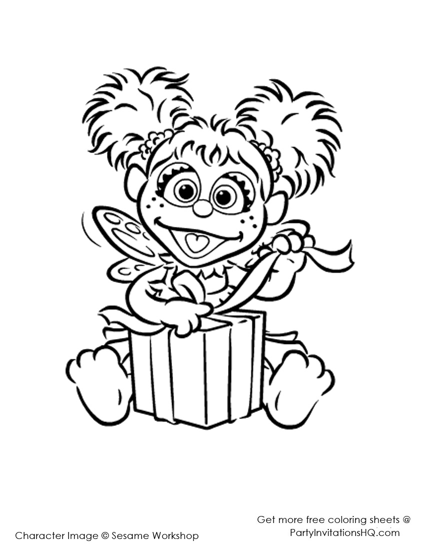 Abby Cadabby Coloring Pages at GetDrawings Free download