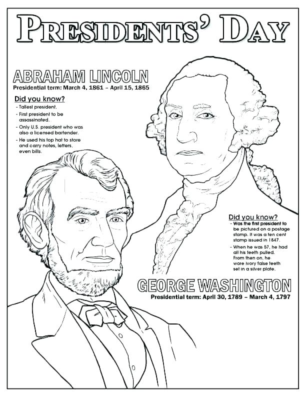 Abraham Lincoln Coloring Pages Printable at GetDrawings Free download
