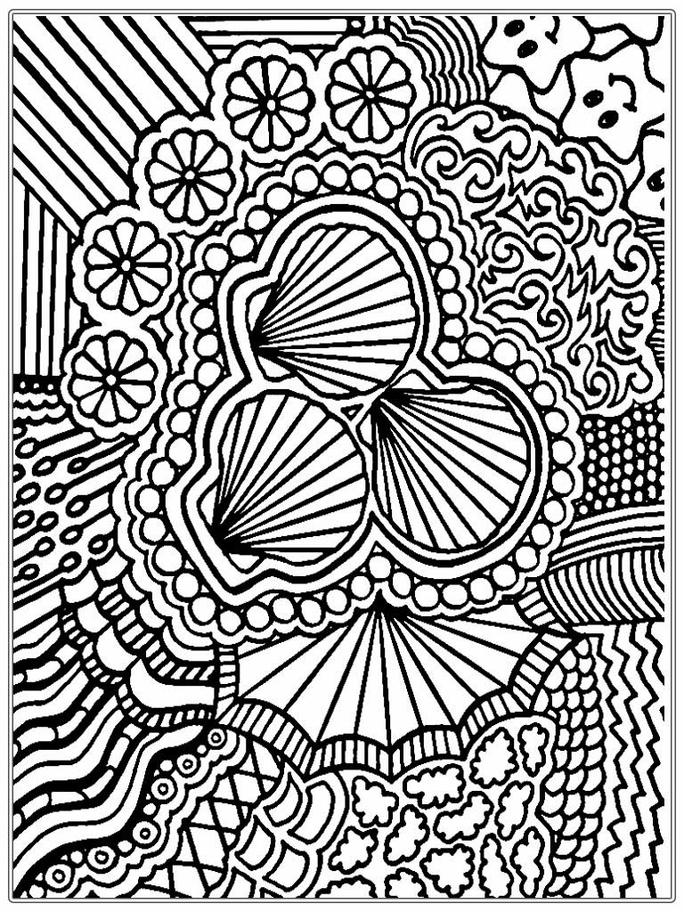 Abstract Art Coloring Pages For Adults at GetDrawings Free download