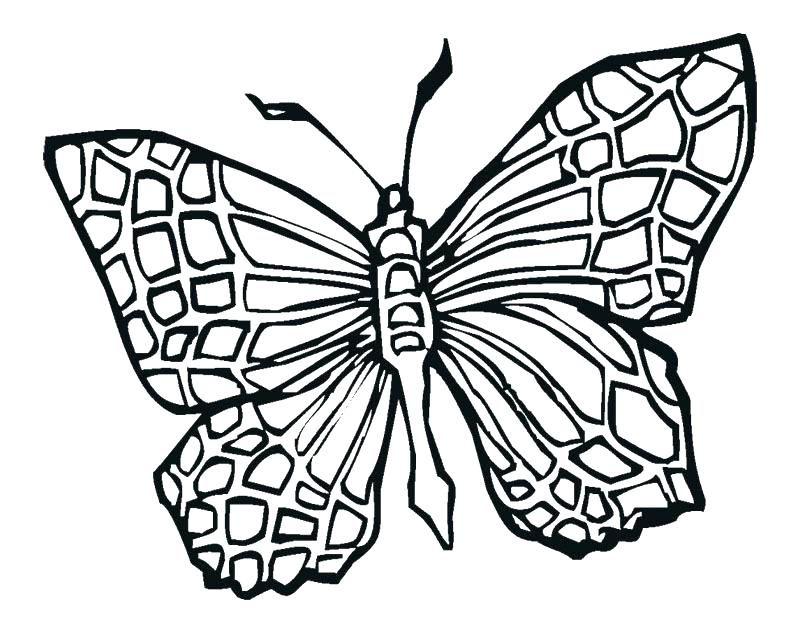 Abstract Butterfly Coloring Pages at GetDrawings | Free download