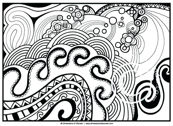 Easy Abstract Coloring Pages at GetDrawings | Free download