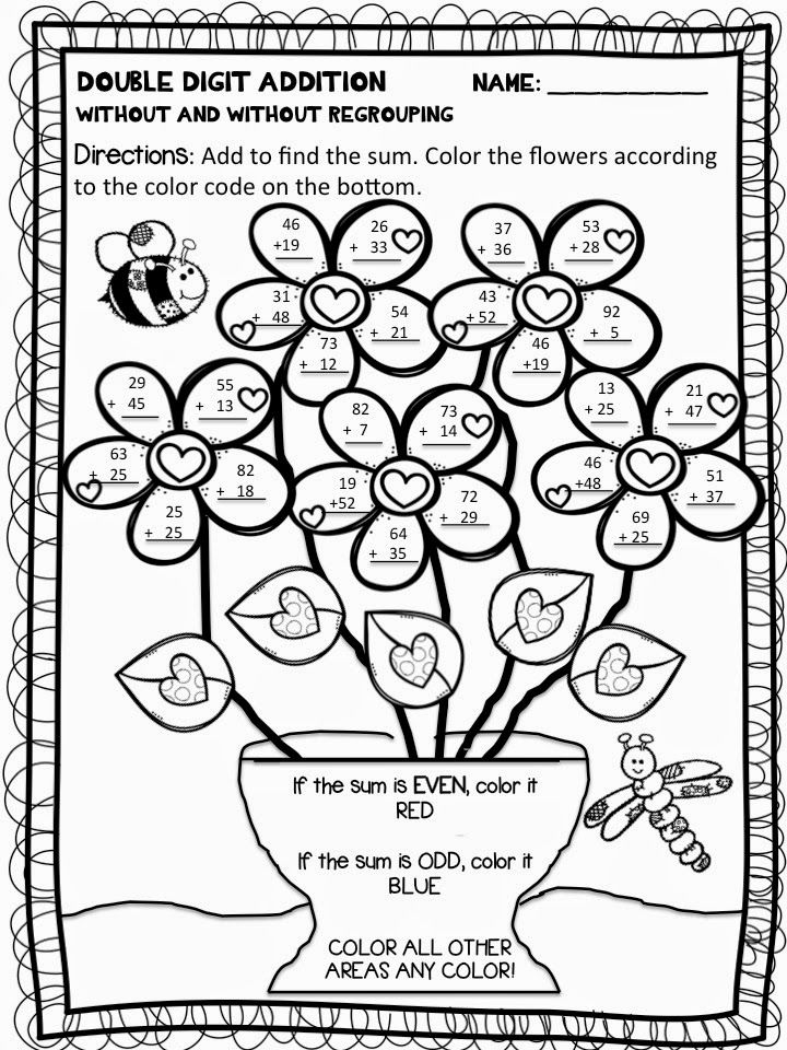 Addition And Subtraction Coloring Pages At GetDrawings Free Download