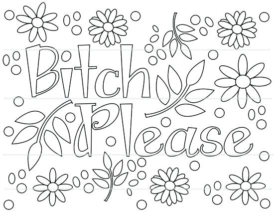 Featured image of post Free Printable Coloring Pages For Adults Cuss Words