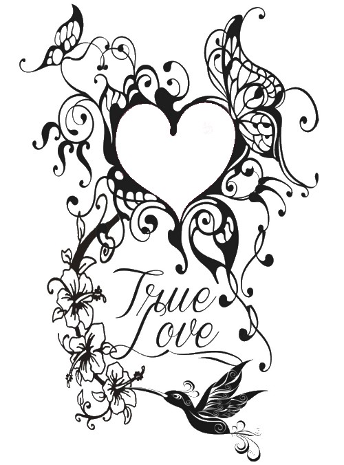 Adult Tattoo Coloring Pages At GetDrawings Free Download
