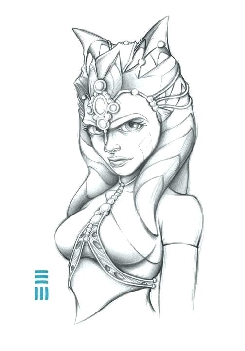 The best free Ahsoka coloring page images. Download from 124 free