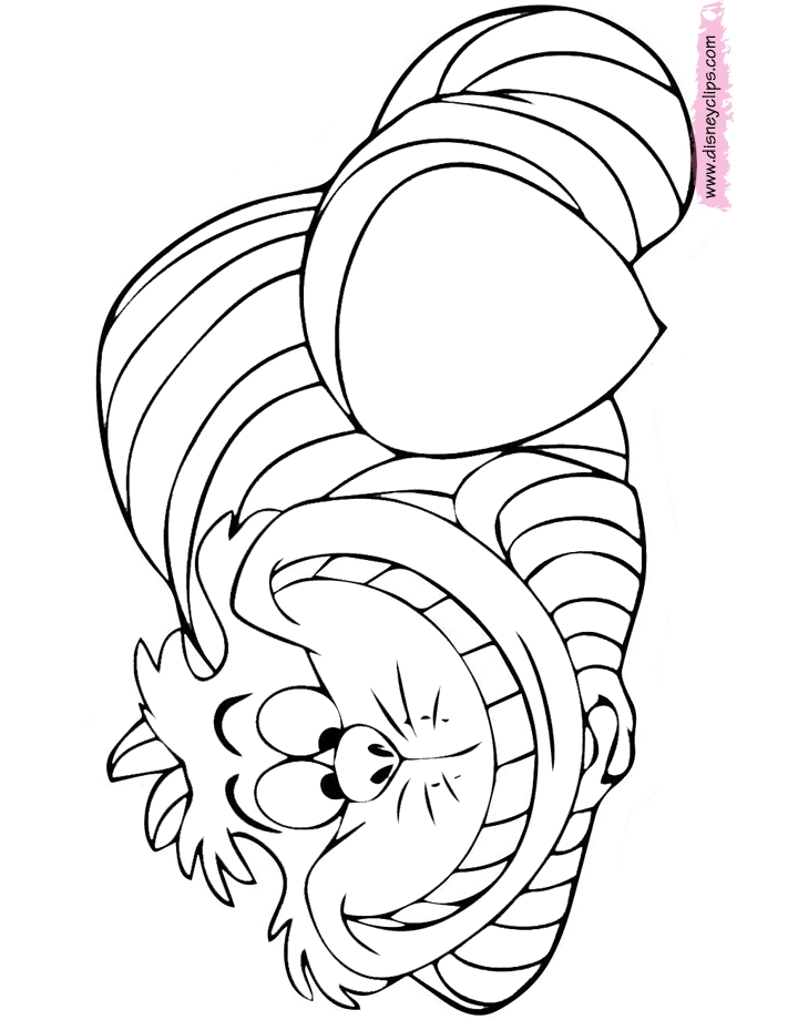 Alice In Wonderland Printable Coloring Pages at GetDrawings | Free download