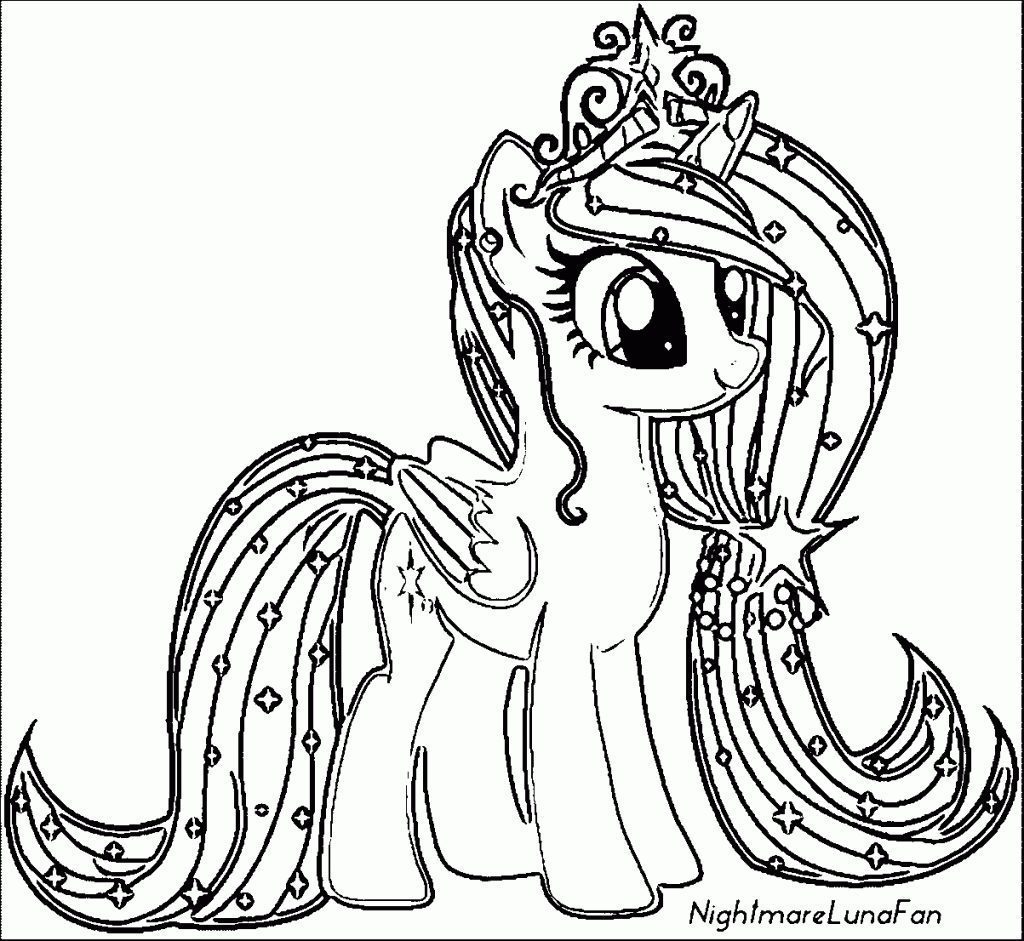 Alicorn Coloring Pages At Getdrawings Free Download