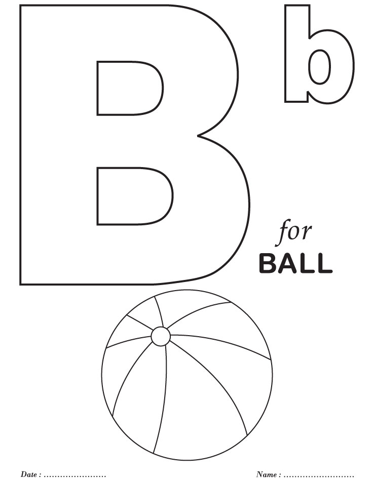 Alphabet Coloring Pages For Toddlers at GetDrawings | Free ...