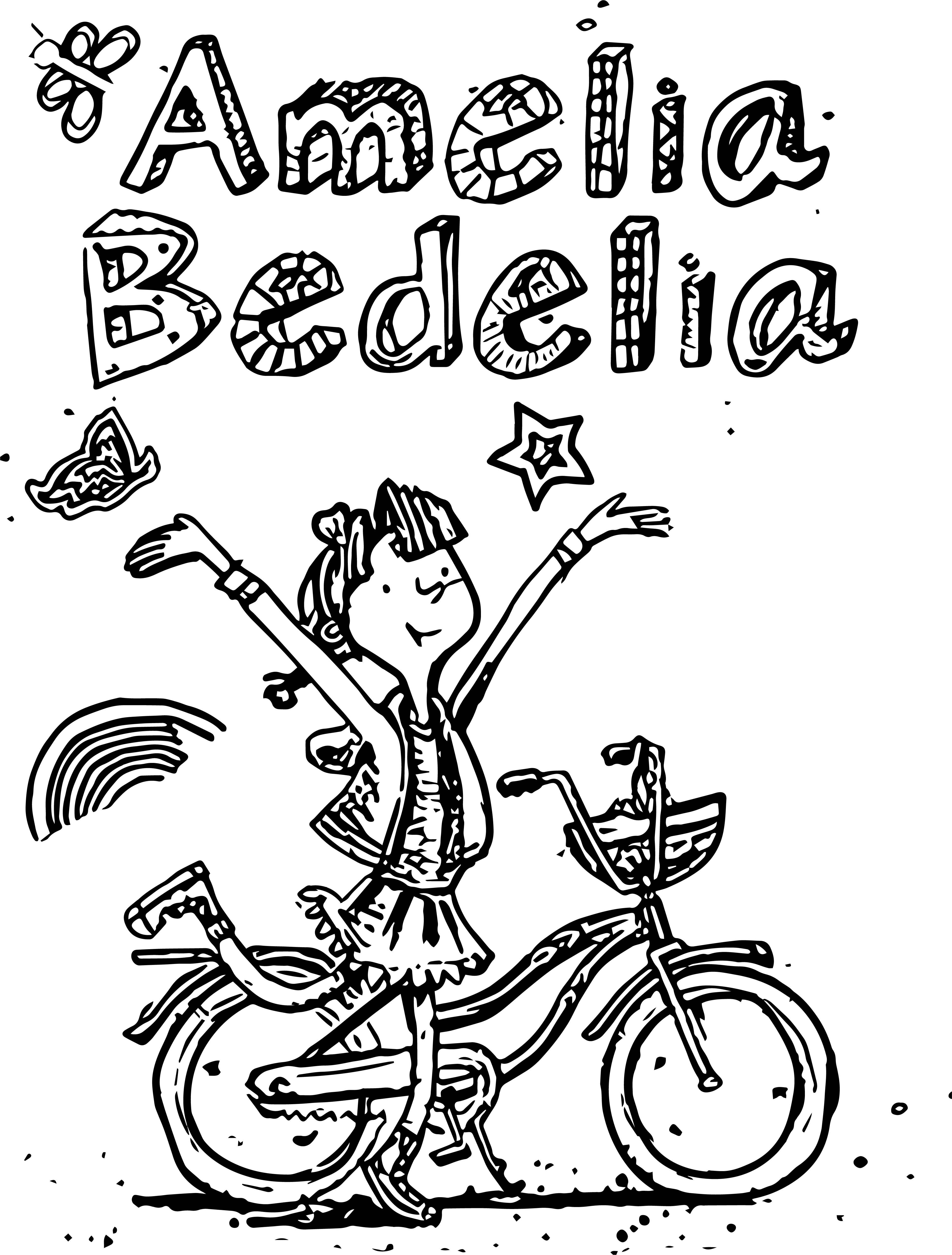 Amelia Bedelia Coloring Page at GetDrawings | Free download