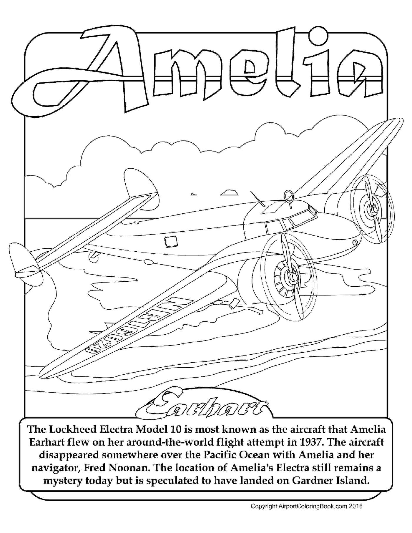 Amelia Earhart Drawing At GetDrawings Free Download