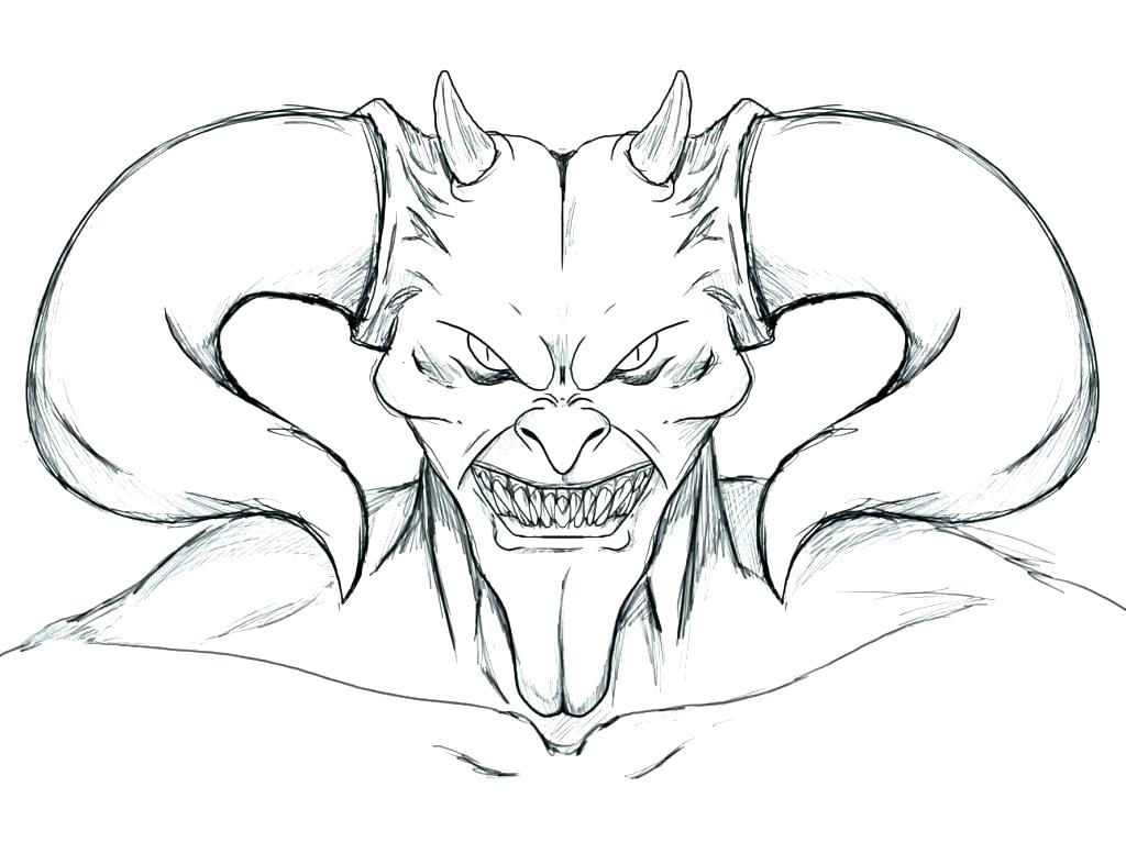 The best free Demon coloring page images. Download from 59 free