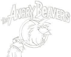 Angry Beavers Coloring Pages at GetDrawings | Free download