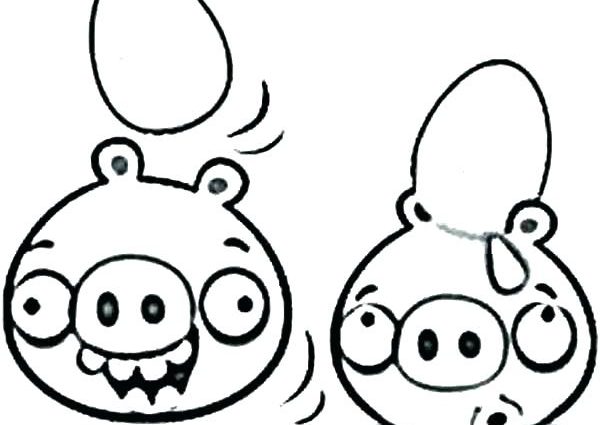 Angry Birds Pig Coloring Pages at GetDrawings.com | Free for personal