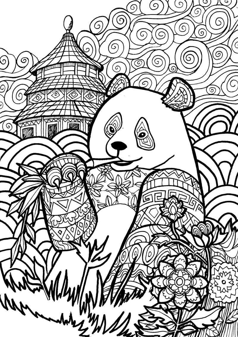 Animal Coloring Pages For Teenagers at GetDrawings Free download