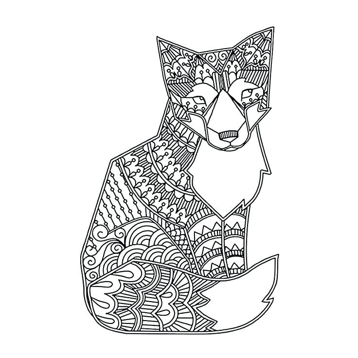 Animal Coloring Pages Hard at GetDrawings   Free download