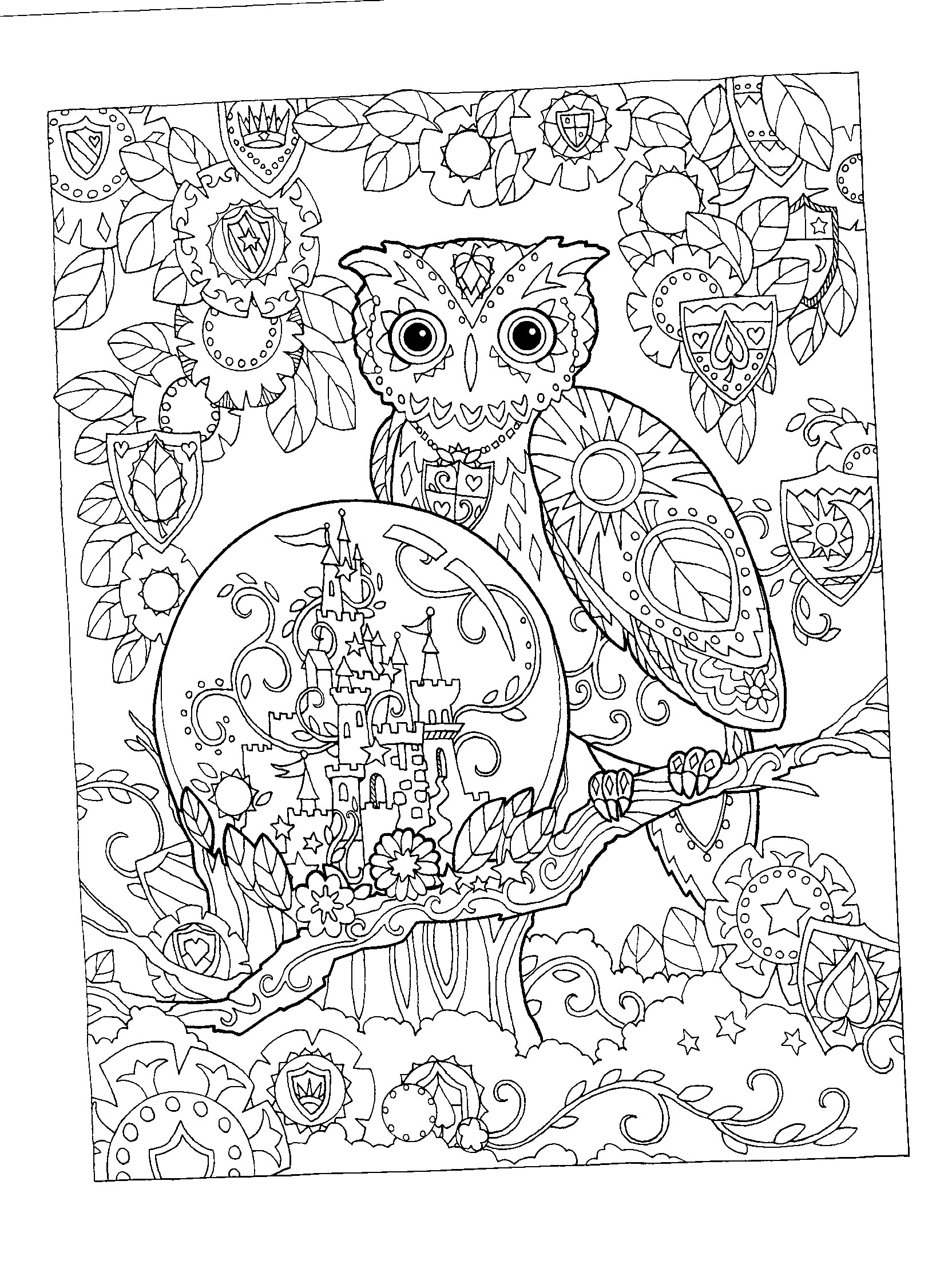 Animal Design Coloring Pages at GetDrawings.com | Free for personal use