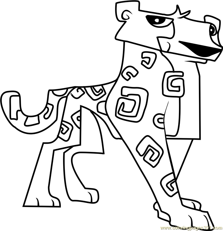 Animal Jam Coloring Pages Arctic Wolf At Getdrawings Free Download