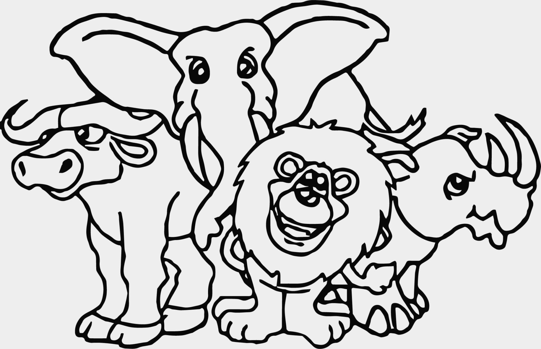 Animal Kingdom Coloring Pages at GetDrawings | Free download