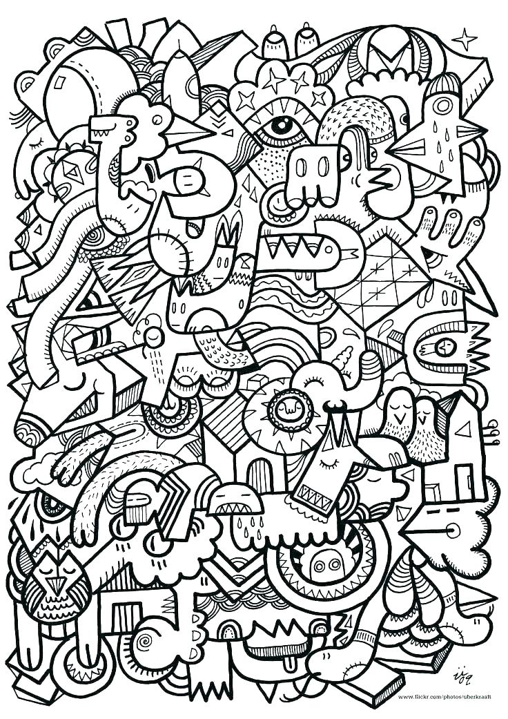 Animal Mosaic Coloring Pages At Getdrawings Free Download