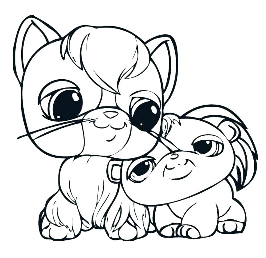 Anime Cat Coloring Pages at GetDrawings | Free download